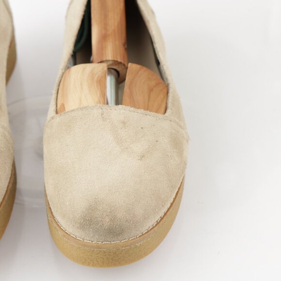 Timberland Women Paxton Hill Slip On Shoe Size 8 Tan Suede Crepe Platform Loafer - Picture 3 of 15